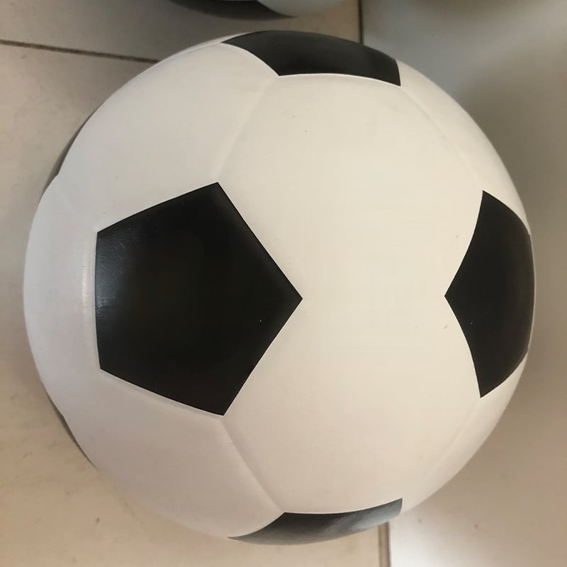 Vulkanisierter Fußball